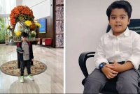 হ্যাপি বার্থ ডে জয় ভাইয়া, আই লাভ ইউ সো মাচ: শাকিবের বড় ছেলের জন্মদিনে ছোট ছেলে