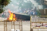 আবারও উত্তপ্ত হয়ে উঠেছে ভারতের মণিপুর, থানায় হামলা-আগুন-গুলির লড়াই