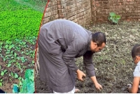 প্রয়োজনীয় চাহিদা মেটাতে বাসার ছাদে সবজি চাষ করেন শায়খ আহমাদুল্লাহ