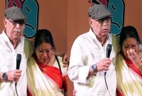 ক্যানসারের খবর জানিয়ে কান্নায় ভেঙে পড়লেন আবুল হায়াত, কাঁদলেন তার স্ত্রীও