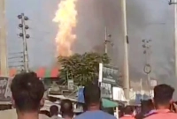 ময়মনসিংহে ফিলিং স্টেশনে ভয়াবহ আগুন, নিহত ১ 