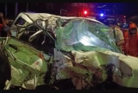 মর্মান্তিক সড়ক দুর্ঘটনায় ৫ মেডিকেল শিক্ষার্থীর মৃত্যু