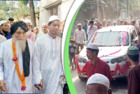 ৪১ বছর ইমামতির পর ইমামকে রাজকীয় বিদায় দিয়েছেন মুসল্লিরা