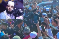 লাখ লাখ মানুষ আজহারীর মাহফিলে, মোবাইল ইন্টারনেট কাজ করছে না 