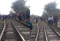হঠাৎ বেঁকে গেছে রেললাইন, অল্পের জন্য রক্ষা পেল ১২০০ যাত্রী