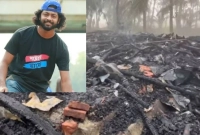 আগুনে পুড়ে সব শেষ হয়ে গেছে, আর কিছু নেই : কাফির বাবা