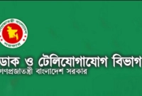 নিয়োগ বিজ্ঞপ্তি প্রকাশ ডাক ও টেলিযোগাযোগ বিভাগে