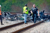 বিমান বিধ্বস্ত, মাটিতে পড়ার পর আগুনের কুণ্ডলি, সকলের মৃত্যু