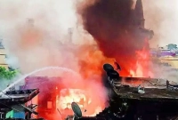 কলকাতায় হোটেলে ভয়াবহ আগুন, ১৪ জনের মৃত্যু