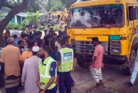 ট্রাক-চাপায়-ঘটনাস্থলেই-বাবা-ও-ছেলে-নিহত