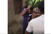 পুলিশের ওপর নিষিদ্ধ ছাত্রলীগের হামলা, গাড়ি ভাঙচুর ও আগুন পুলিশের ওপর নিষিদ্ধ ছাত্রলীগের হামলা, গাড়ি ভাঙচুর ও আগুন