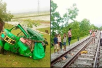 ট্রেনের-ধাক্কায়-দুমড়ে-মুচড়ে-গেছে-সিএনজি-শিশুসহ-চারজন-যাত্রী-নিহত