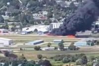 এক বিমানের সঙ্গে আরেক বিমানের ধাক্কা! তারপর...