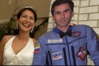 বিয়ে করলেন মহাকাশ থেকে!