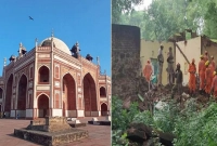 মোঘল সম্রাট হুমায়ুনের সমাধির একাংশ ধসে পড়েছে, ৫ জনের মৃত্যু