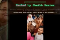 ভারতের হাজারো ওয়েবসাইট হ্যাকারের কবলে, লেখা– ‘হ্যাকড বাই শেখ হাসিনা’