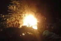 ঢাকার-কেরানীগঞ্জে-থানায়-আগুন