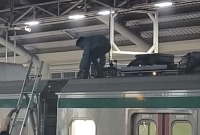 দুই-ব্যক্তি-মেট্রো-রেলের-ছাদে-উঠে-পড়ায়-রেল-চলাচল-বন্ধ