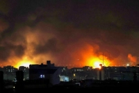 সরকারি-ভবন-ও-দু’টি-তেলের-ডিপোতে-ড্রোন-হামলায়-ভয়াবহ-আগুন