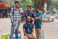 জিতল-আর্জেন্টিনা-মাথা-ন্যাড়া-হয়ে-দেওয়া-কথা-রাখল-ব্রাজিল-সমর্থক
